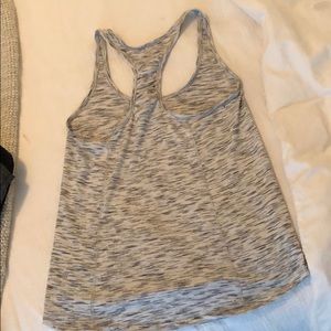 Gray racer back tank Lululemon